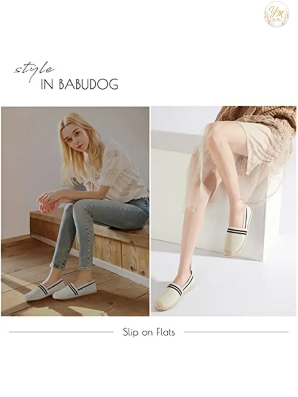 Womens Slip-On Mesh Loafers Espadrilles Flats Breathable Elastic Comfort